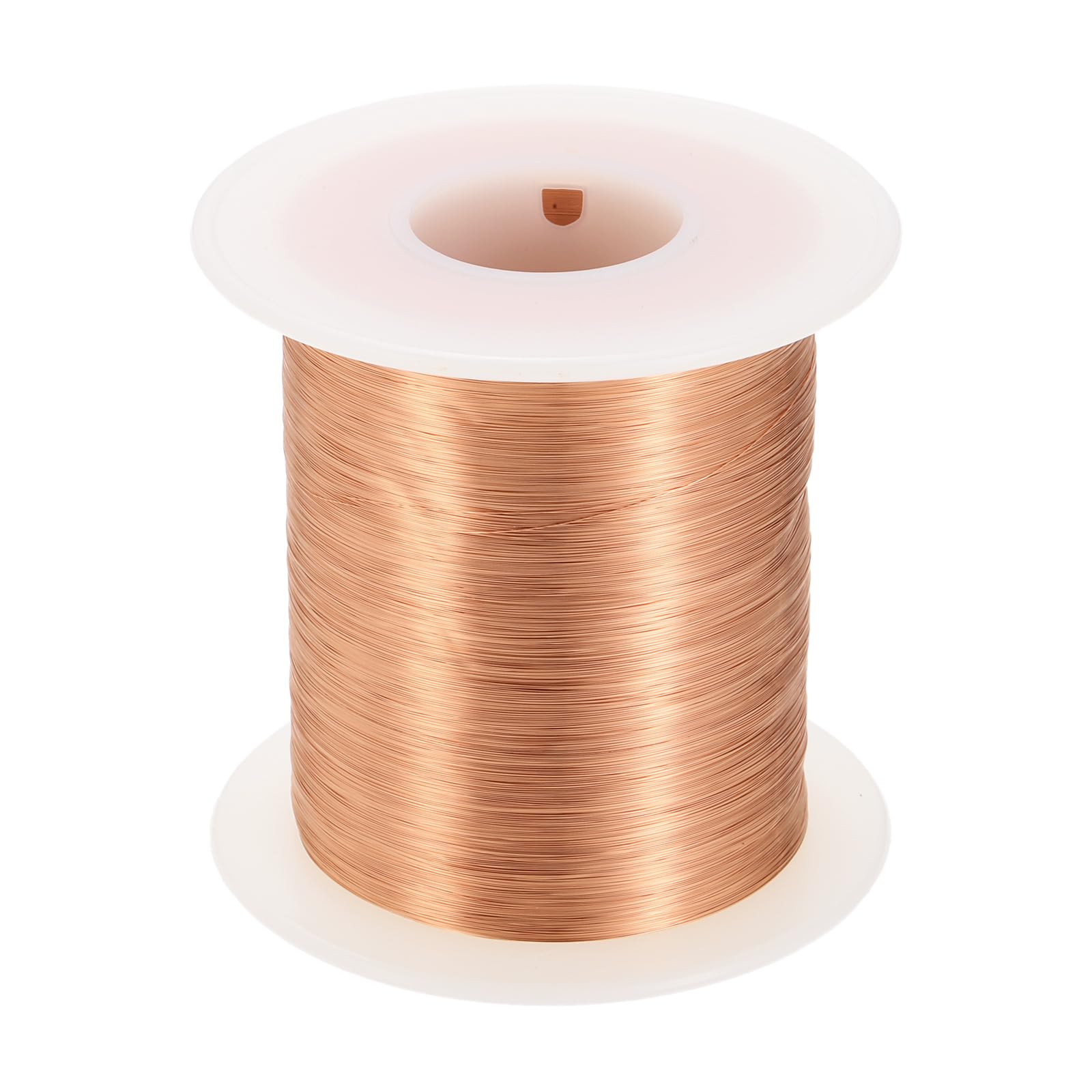 QUARKZMAN Hilo Magnético Calibre 38 AWG, Bobina de Cobre Esmaltado 16 Oz para Transformador, Grado F 311°F