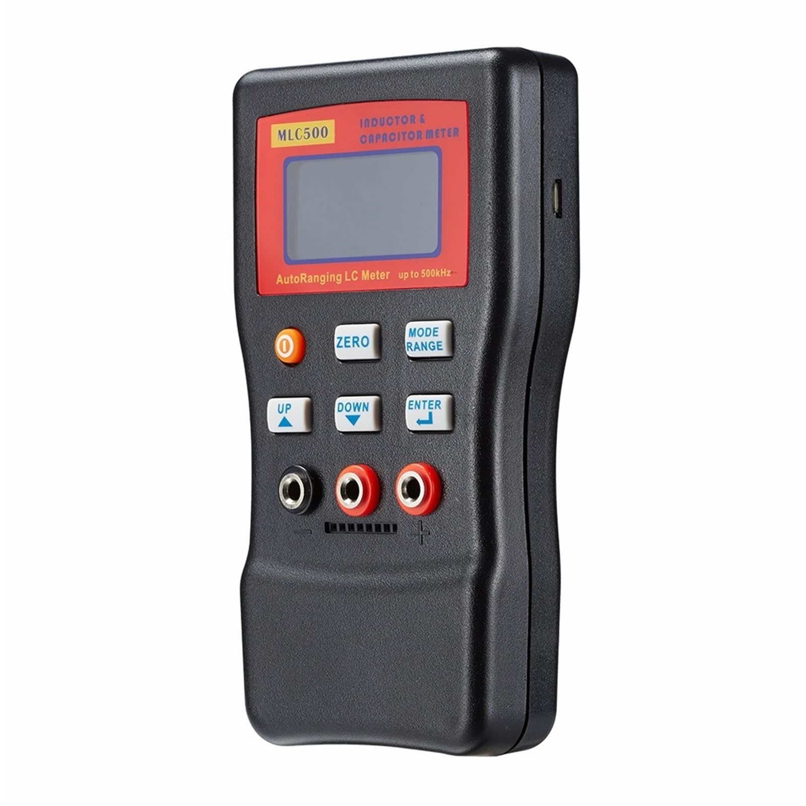Miernik pojemności i indukcyjności elektronicznej MLC500 Cyfrowy mostek LC multimetr RC Oscylacje do 500 kHz 100 mF 4,8 Narzędzie