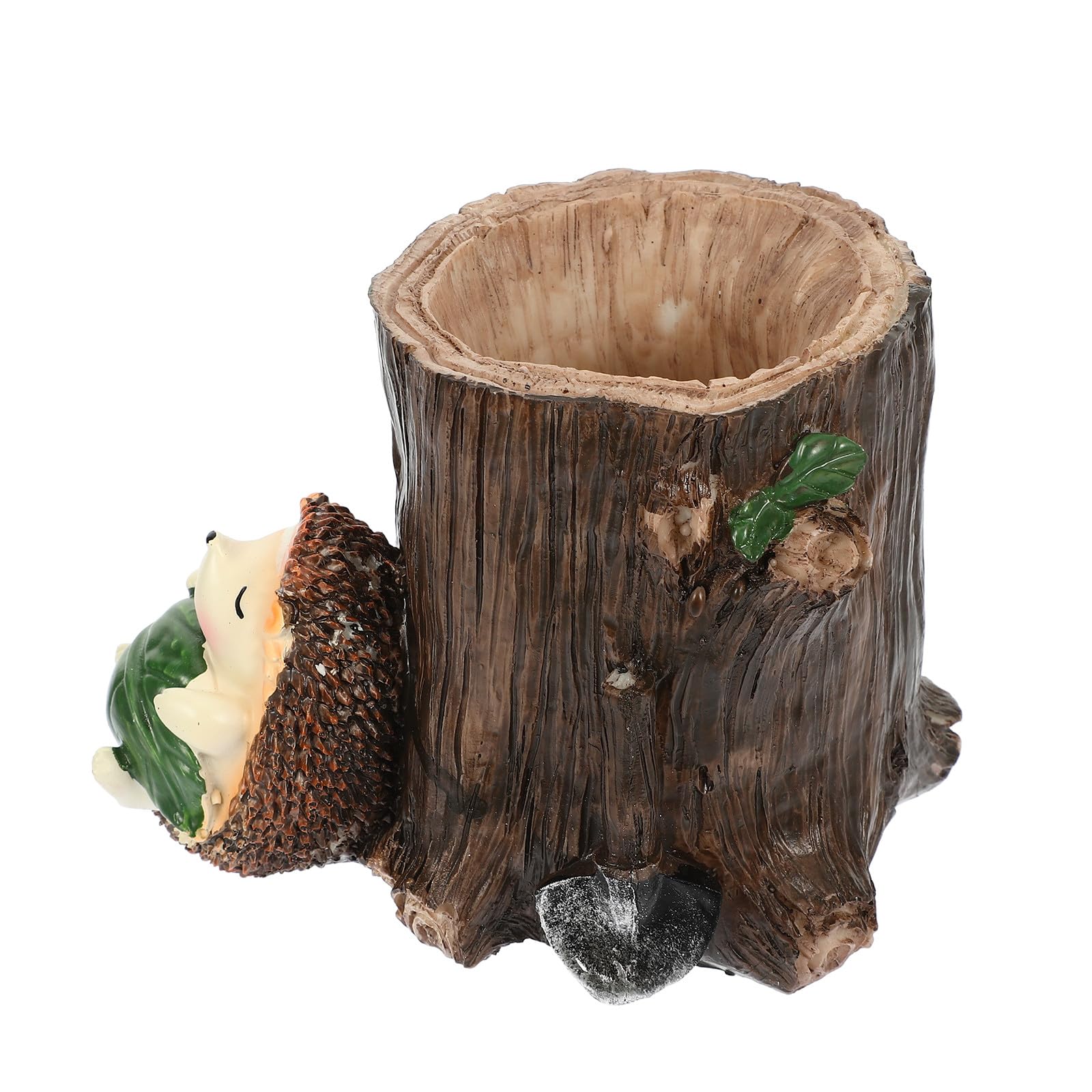 Rangement de bureau hérisson original Healvian en résine pour offrir