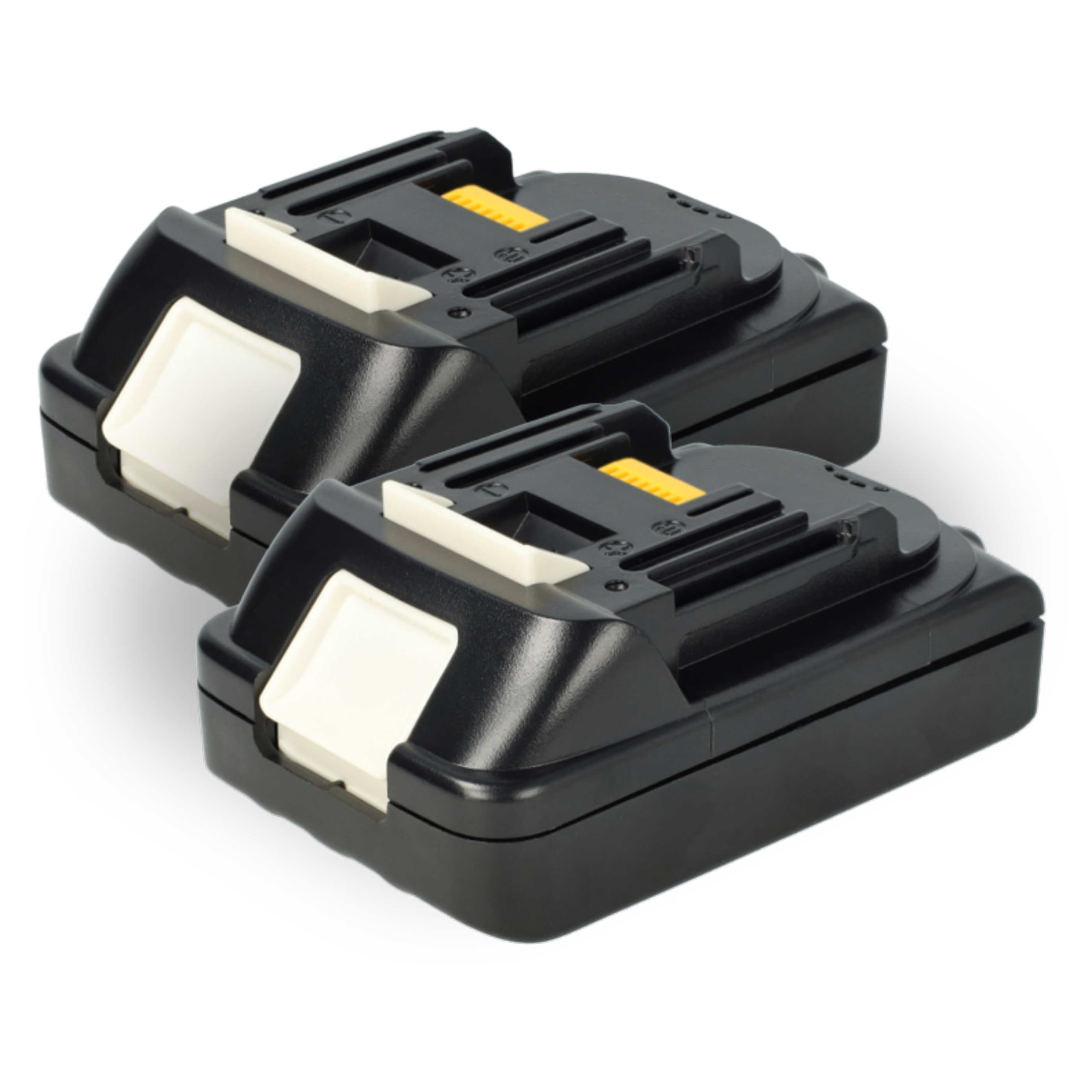2x akumulator zamiennik dla Makita BL1850, BL1840B, BL1830B, BL1840, BL1835, BL1850B, BL1845 do narzędzi (2500 mAh, Li-Ion, 18 V)
