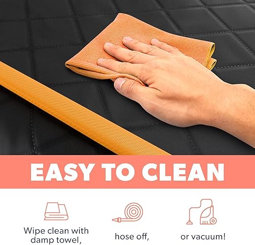 Miniatura 5 de Dog Back Seat Cover Protector Waterproof Scratchproof Nonslip Hammock for Dogs Backseat Protection Against Dirt and Pet Fur Durable Pets Seat Covers