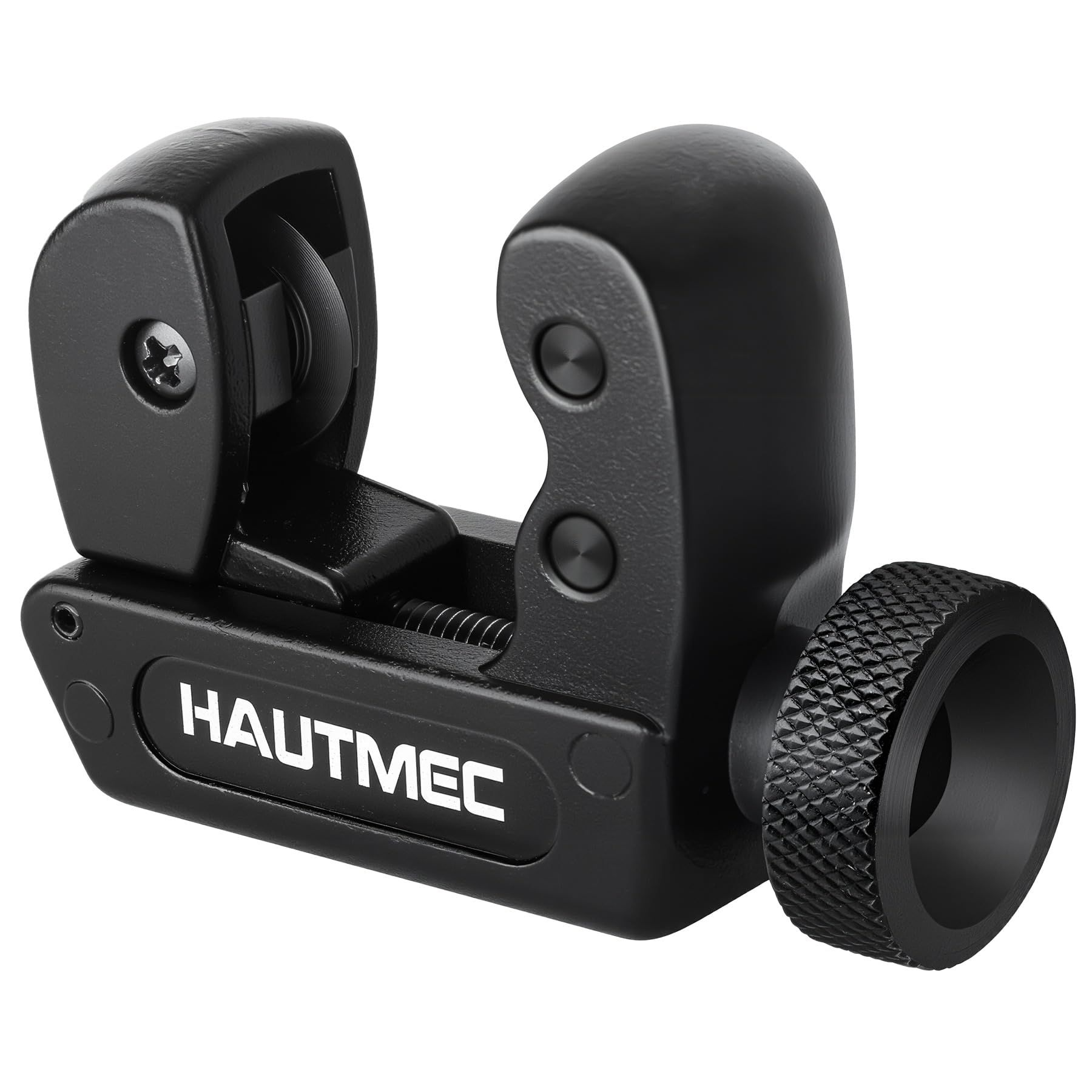 Hautmec Pro Compact Heavy Duty Mini Tube Cutter with Large Cutting Dia. 1/8" to 1-1/8" OD (3-30mm)