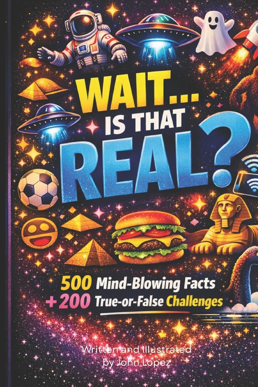 WAIT...Is That Real?: 500 Mind-Blowing Facts + 200 True-or-False Challenges