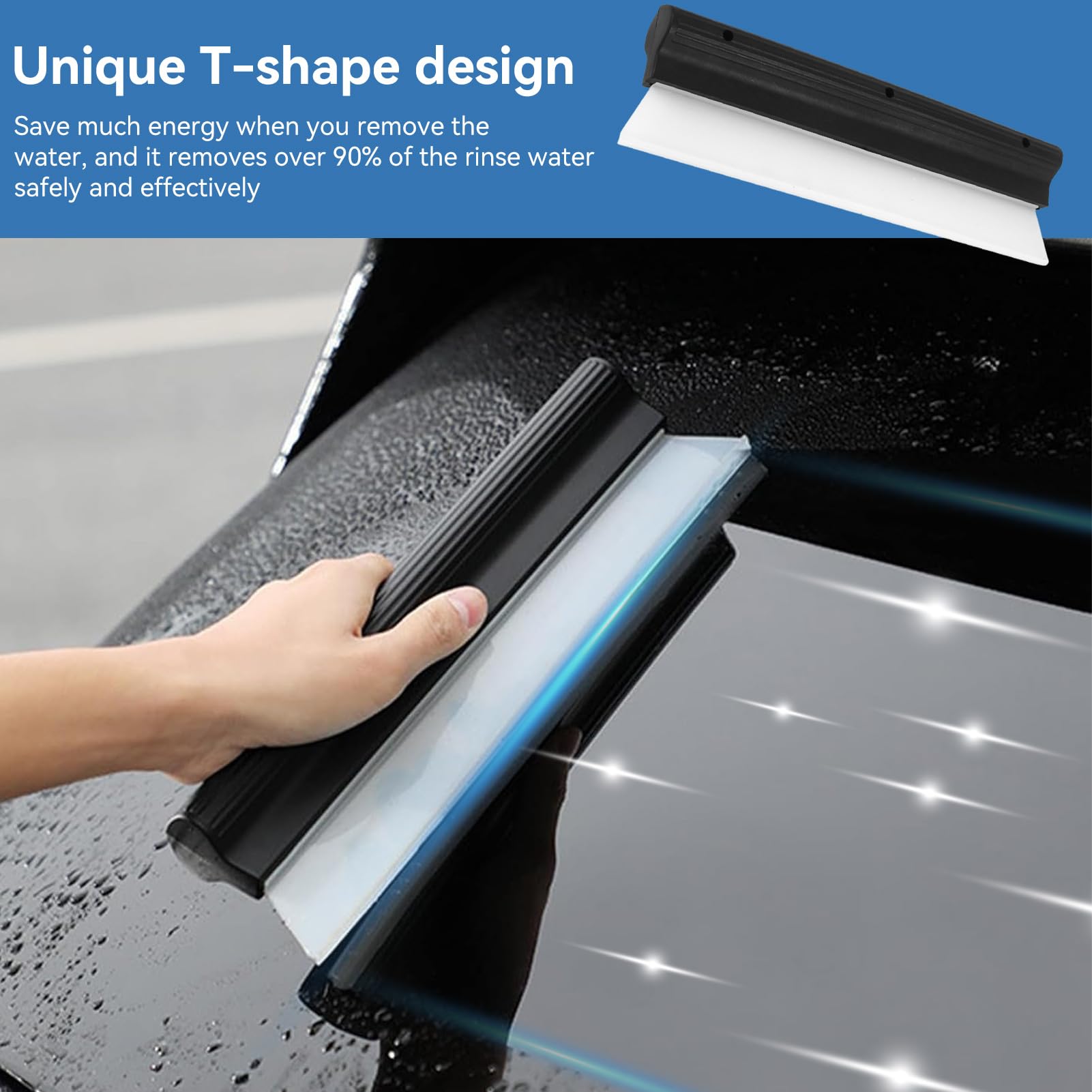 Car Squeegee Water Blade,Water Blade 27.6cm/10.6