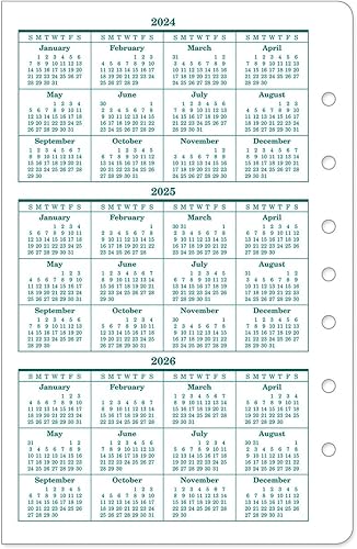 Miniatura 8 de FranklinCovey - Agenda original de dos páginas por día con anillo (clásica, enero de 2024 a diciembre de 2024)