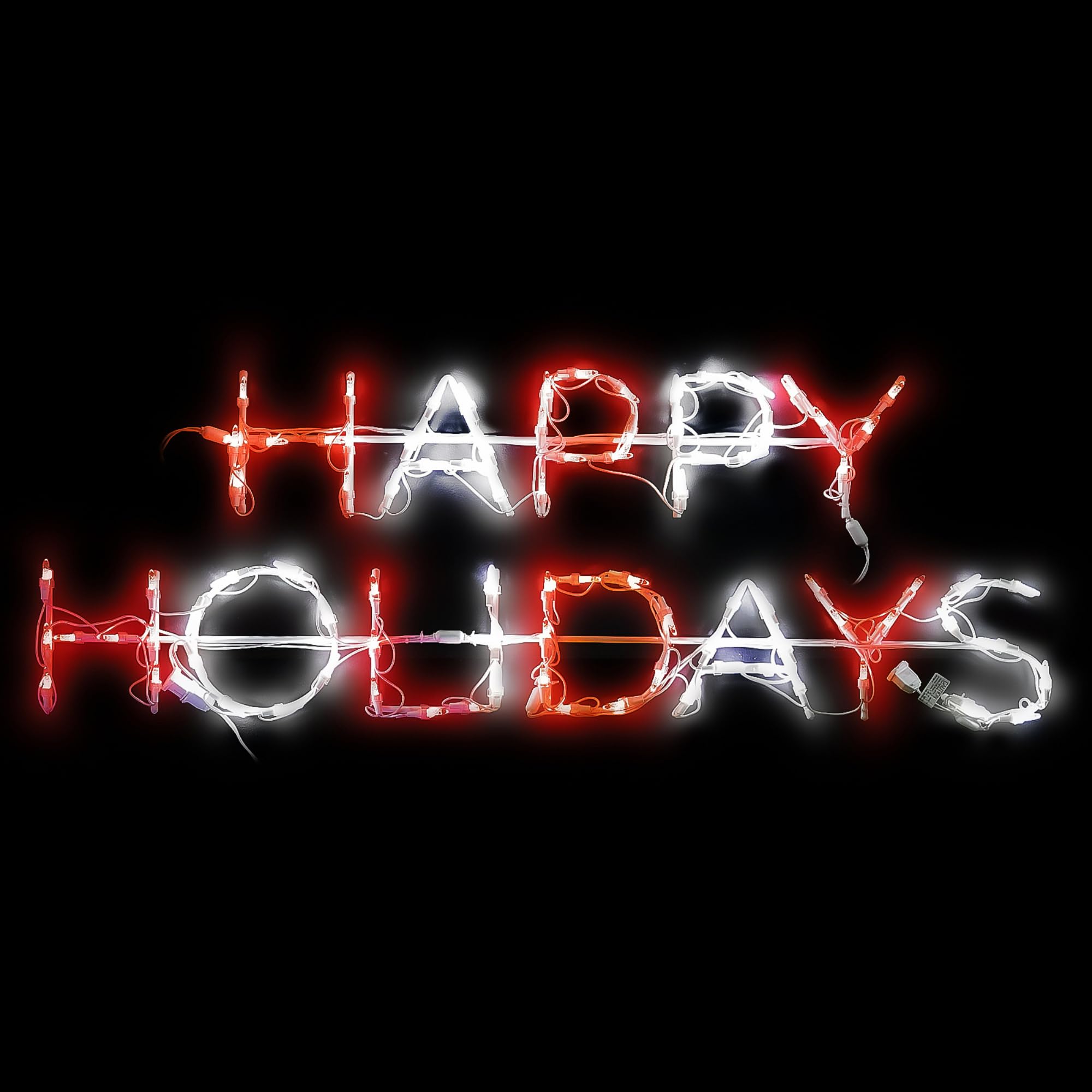 Amazon.com: LED Lighted Happy Holidays Outdoor Christmas