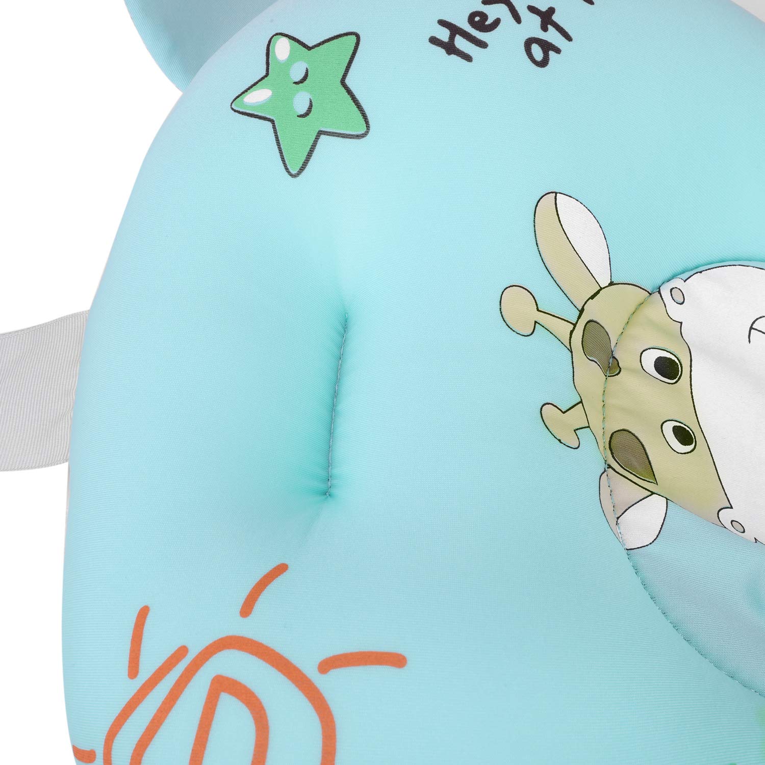 Tapis de Bain Antidérapant Bébé Nouveau-né 0-12 Mois Pliable Coussin de Baignoire