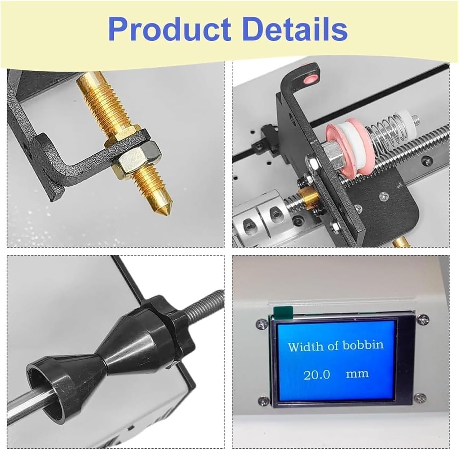 Automatic Winding Machine Coil Winder Machine，Ideal for Coils, Fishing Lines, and Silk Threads，Cable Tube Amplifier Winding Machine Industrial Grade