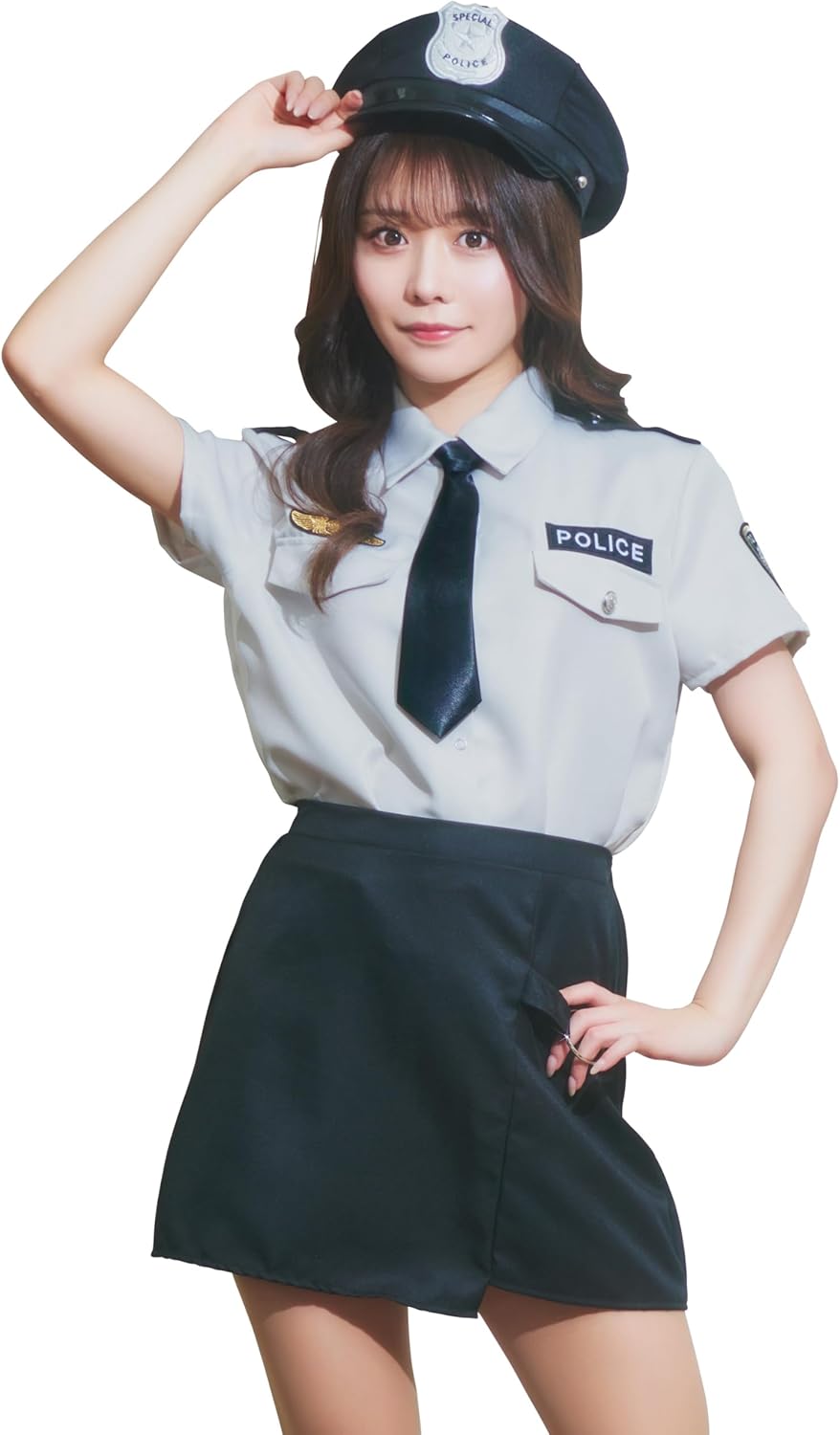 クリアストーン(Clearstone) GLOWHOLIC コスプレ ハロウィン グレイッシュポリス レディース M グレー