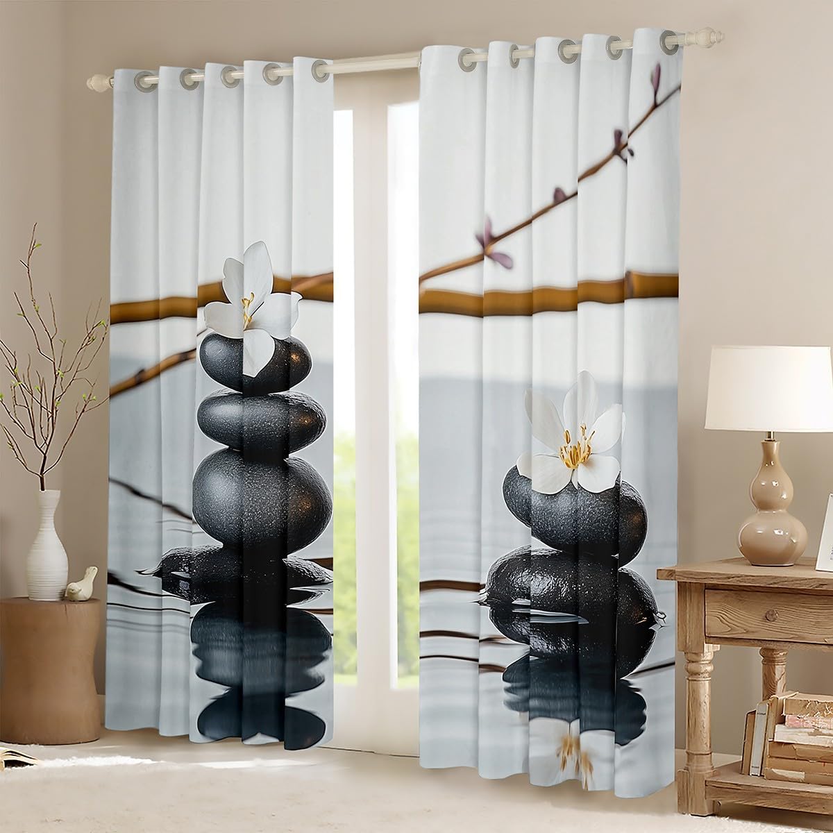 Erosebridal Crown 42" Wx63 L 2 Panels Window Curtain Golden and Pink Crown Print Curtain,Princess Style Royal Window Treatments Cartoon Glitter Decor Curtains & Drapes for Girls Boys Bedroom,White