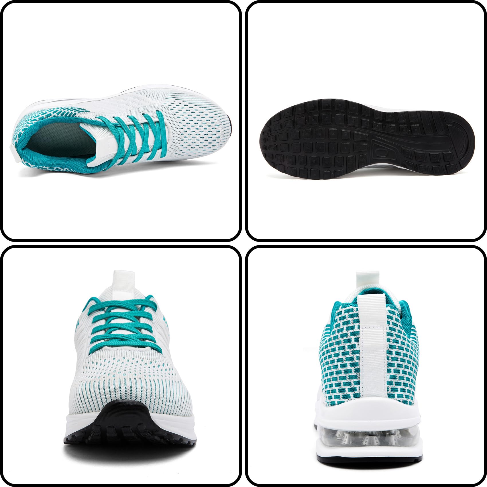Running Shoes Men's Trainers Air Cushion Athletic Sneakers Lightweight Breathable Walking Sports Tennis Shoes