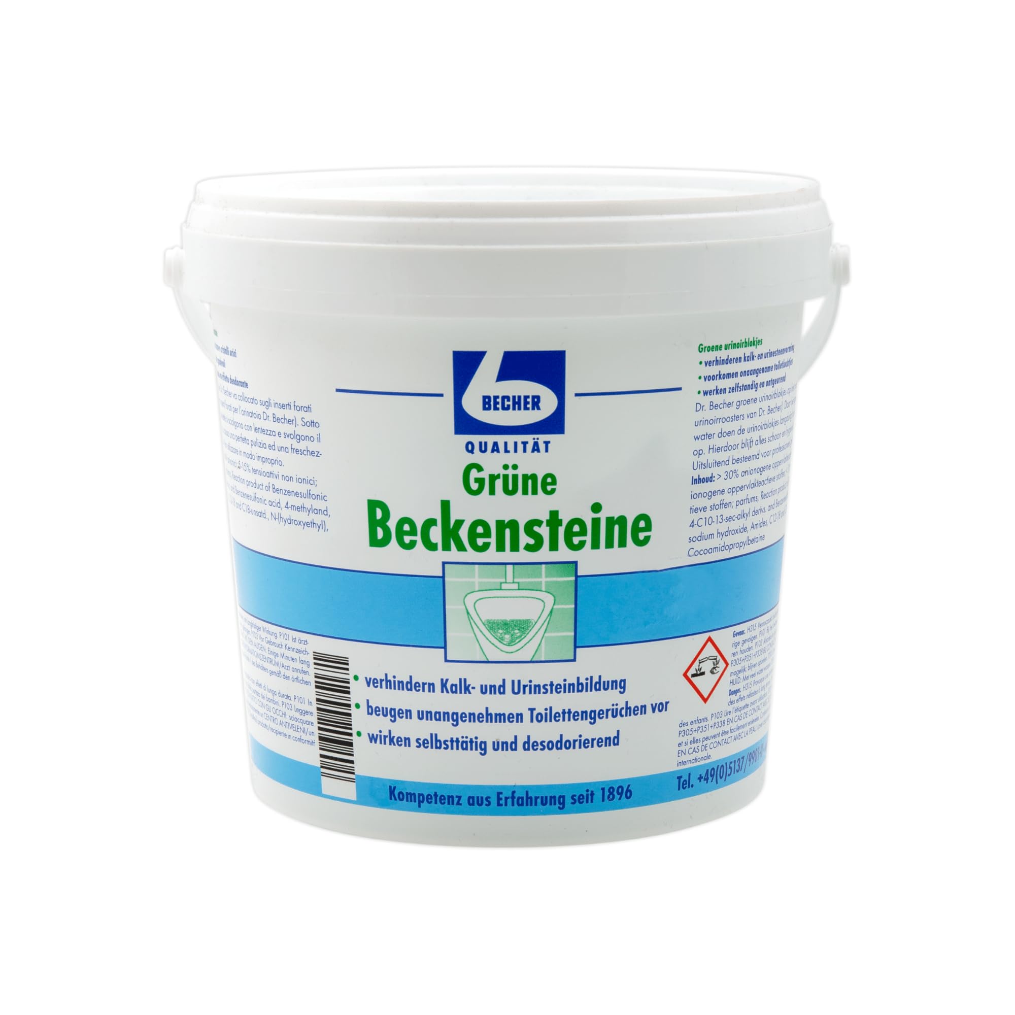 Becher 858781 Beckenst.Gruen F.Urinal 35st.