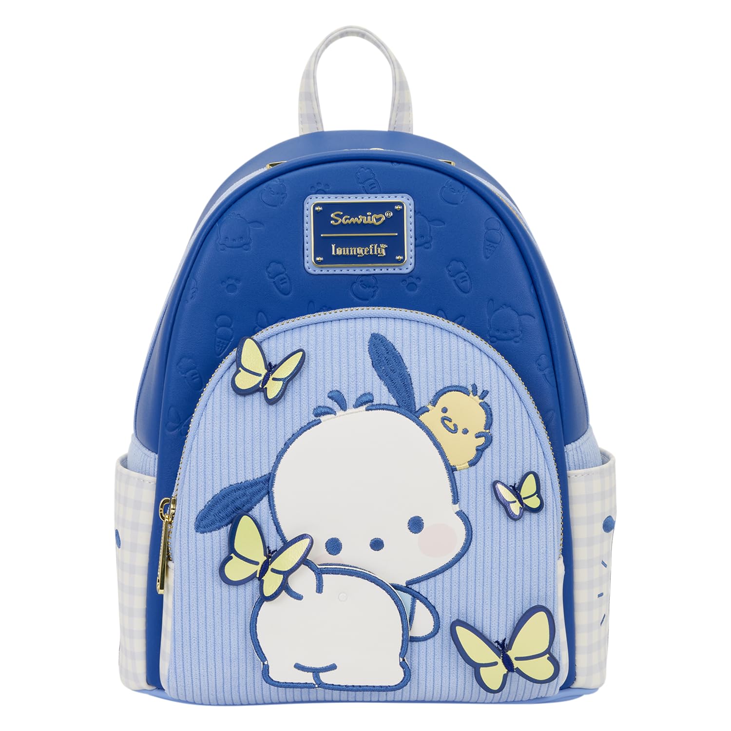 Amazon.com: Loungefly Sanrio Pochacco Gingham Mini Backpack