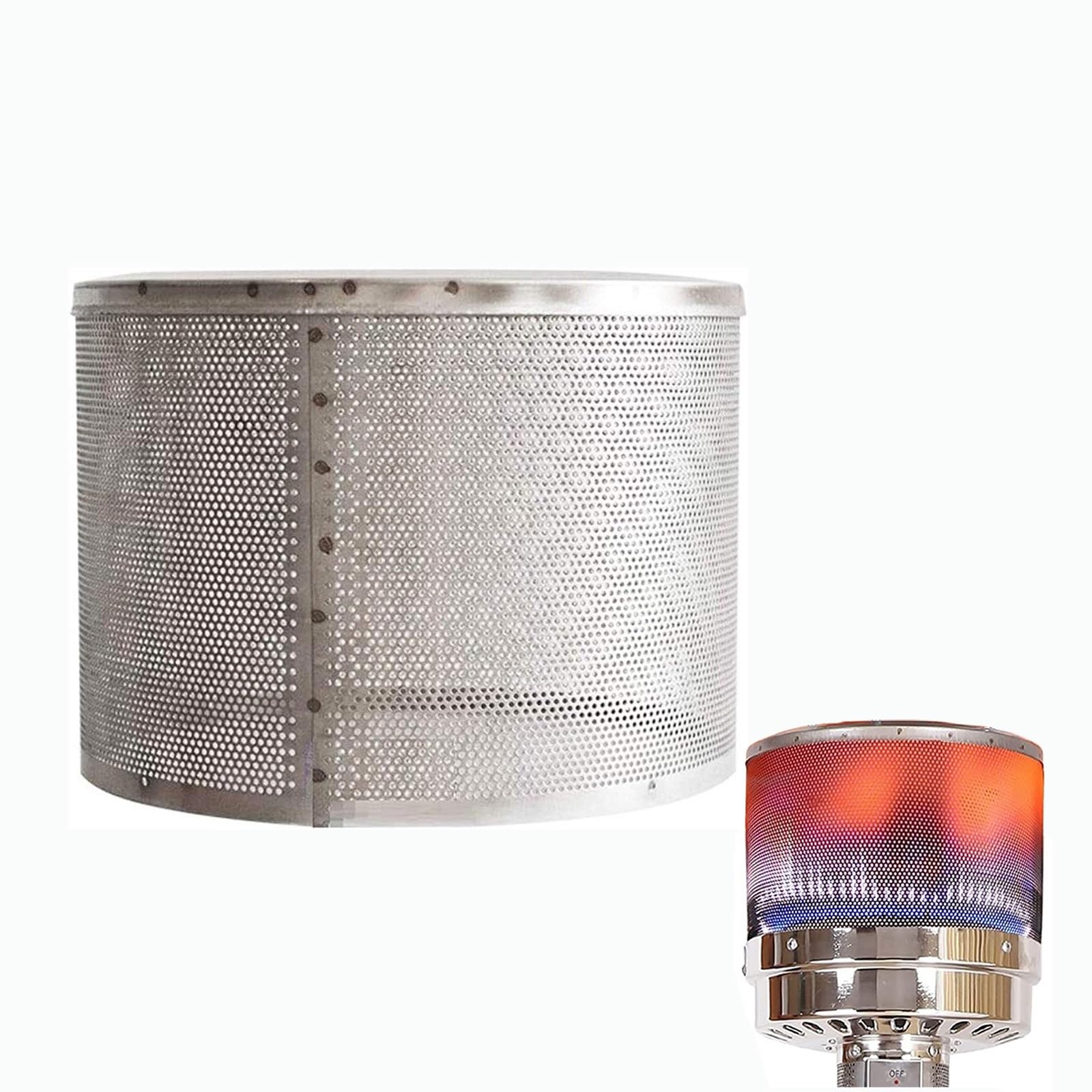 Protective Net In Acciaio Inox Parte Di Ricambio Universale Per Riscaldatori A Propano Gas Patio Heater Replacement Parts(10.2"/260mm)