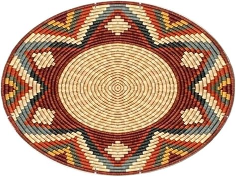 1pc Round Carpet Home Decor Area Rug Soft Non-slip Floor Mat For Living Room Bedroom3,80x80cm