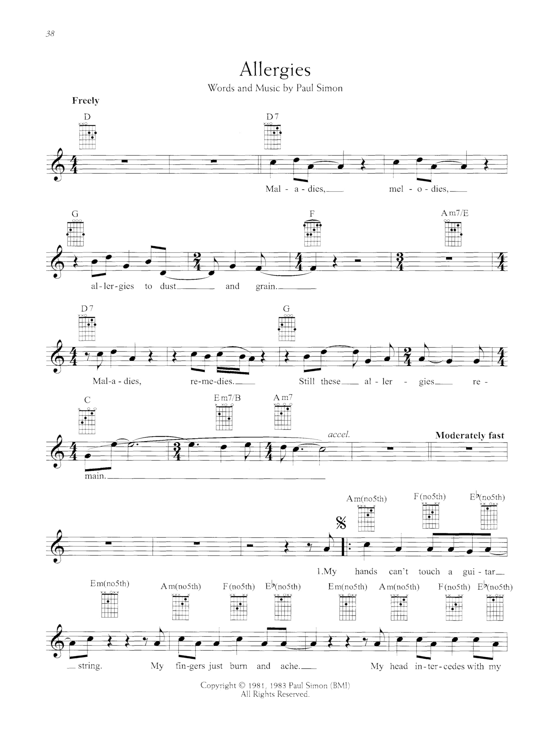 The Definitive Paul Simon Songbook