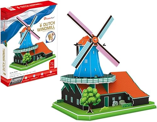 Rompecabezas 3D HOLLANDSE MOLEN - VA