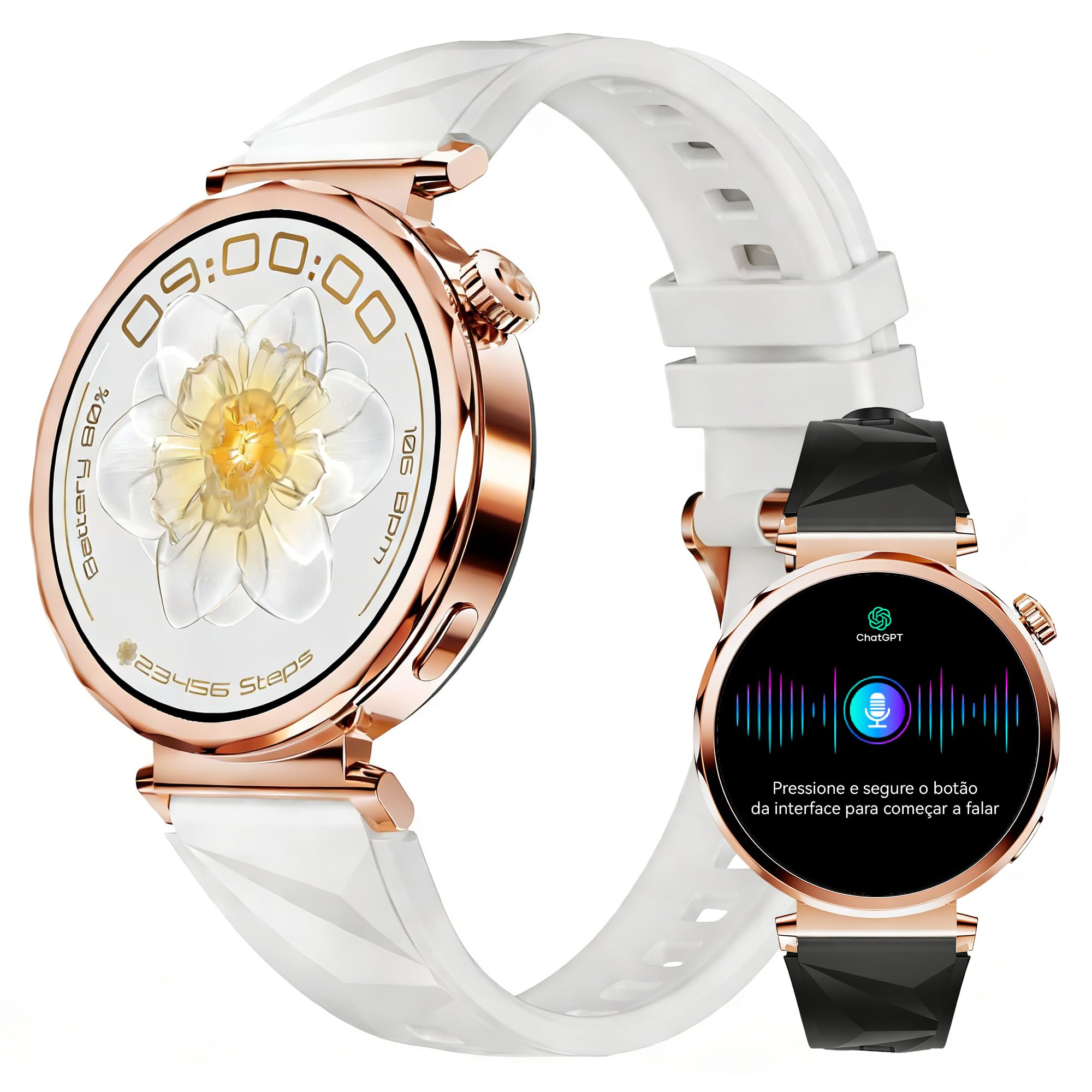 Smartwatch feminino Relógio inteligente Digital