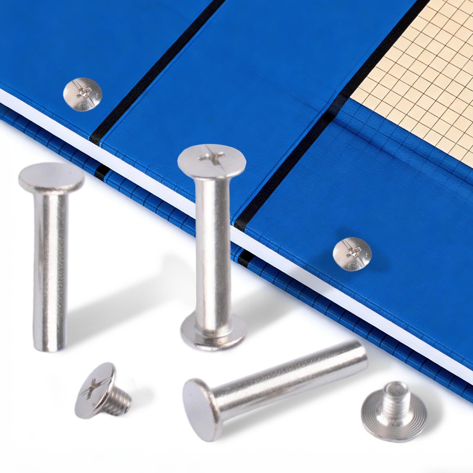 Amazon.co.jp: INCREWAY 30セットシカゴスクリュー 、5mm x 25mm