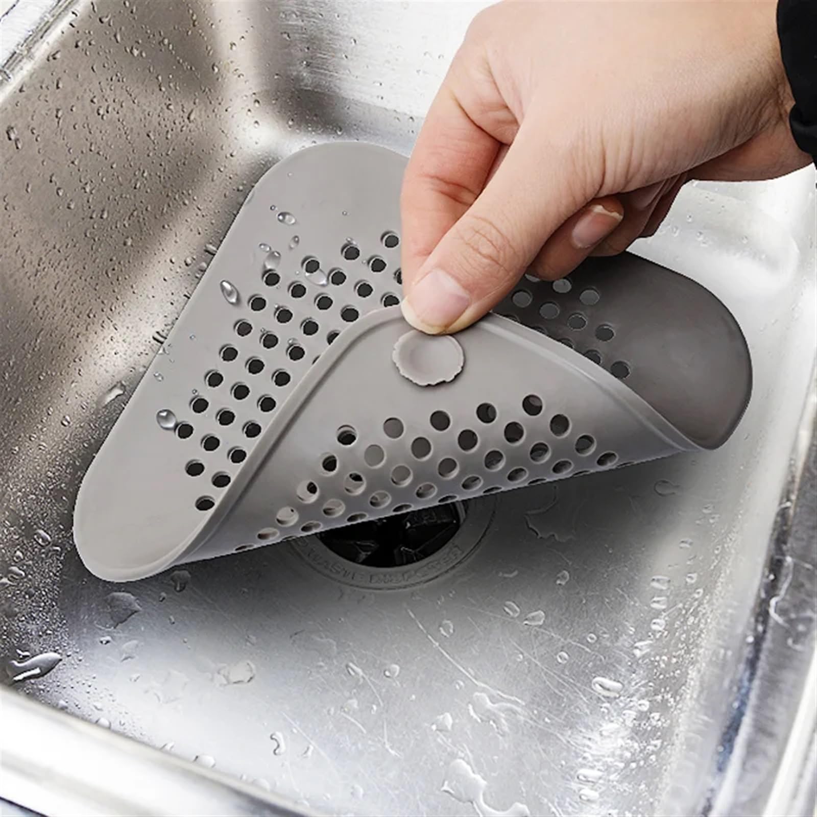Filtro de Fregadero, Junta de Sellado antiobstrucción, Filtro de Suelo para baño, Tapa de Drenaje