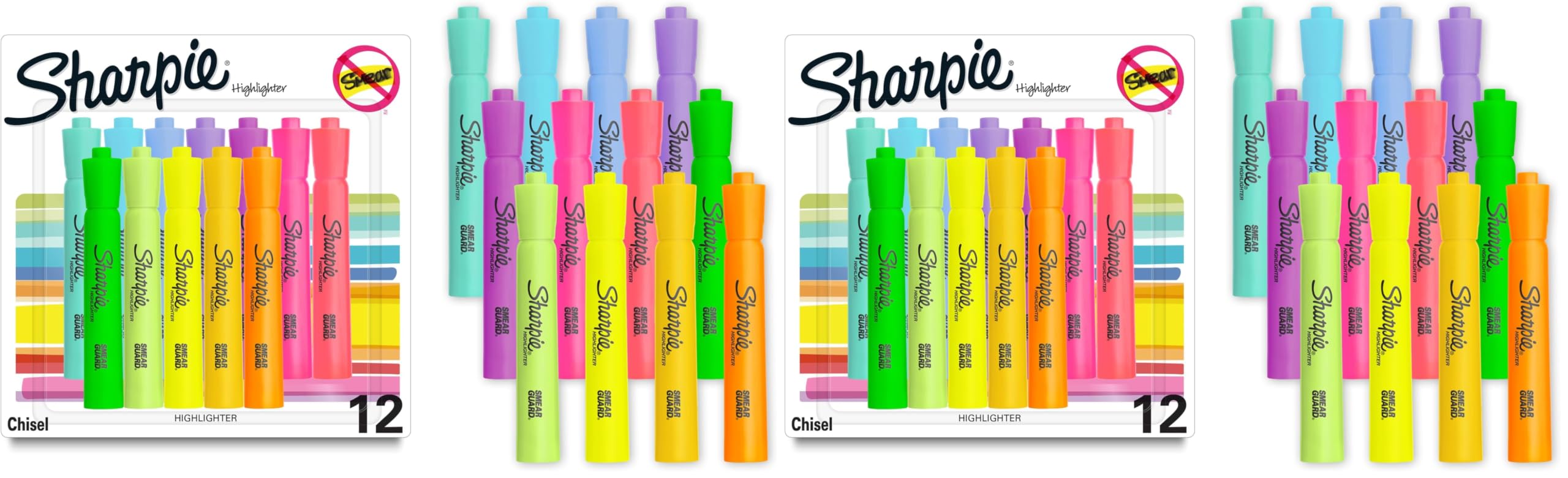 Sharpie Highlighters - Assorted Colors, 12-Pack -6