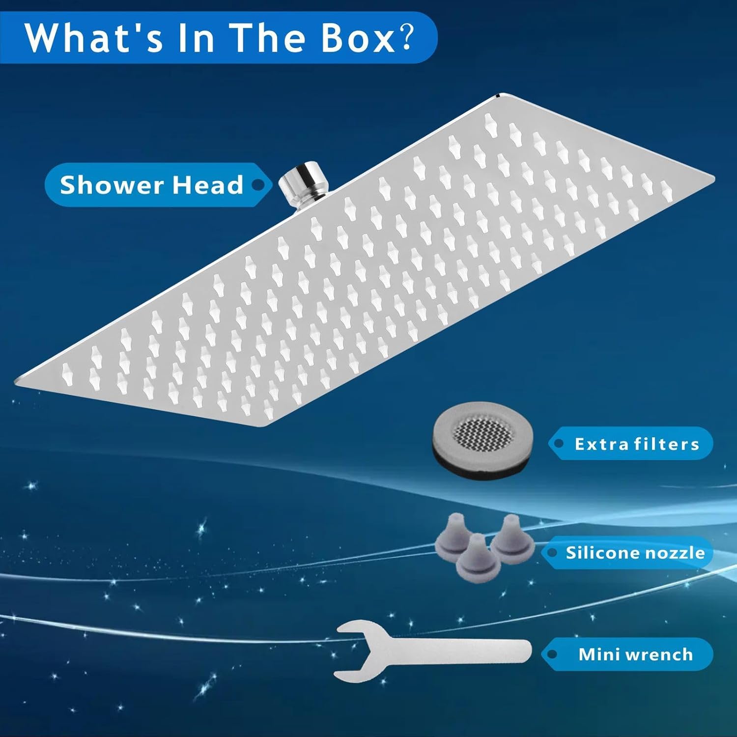 Zuhanyfej összehasonlítása más termékekkel