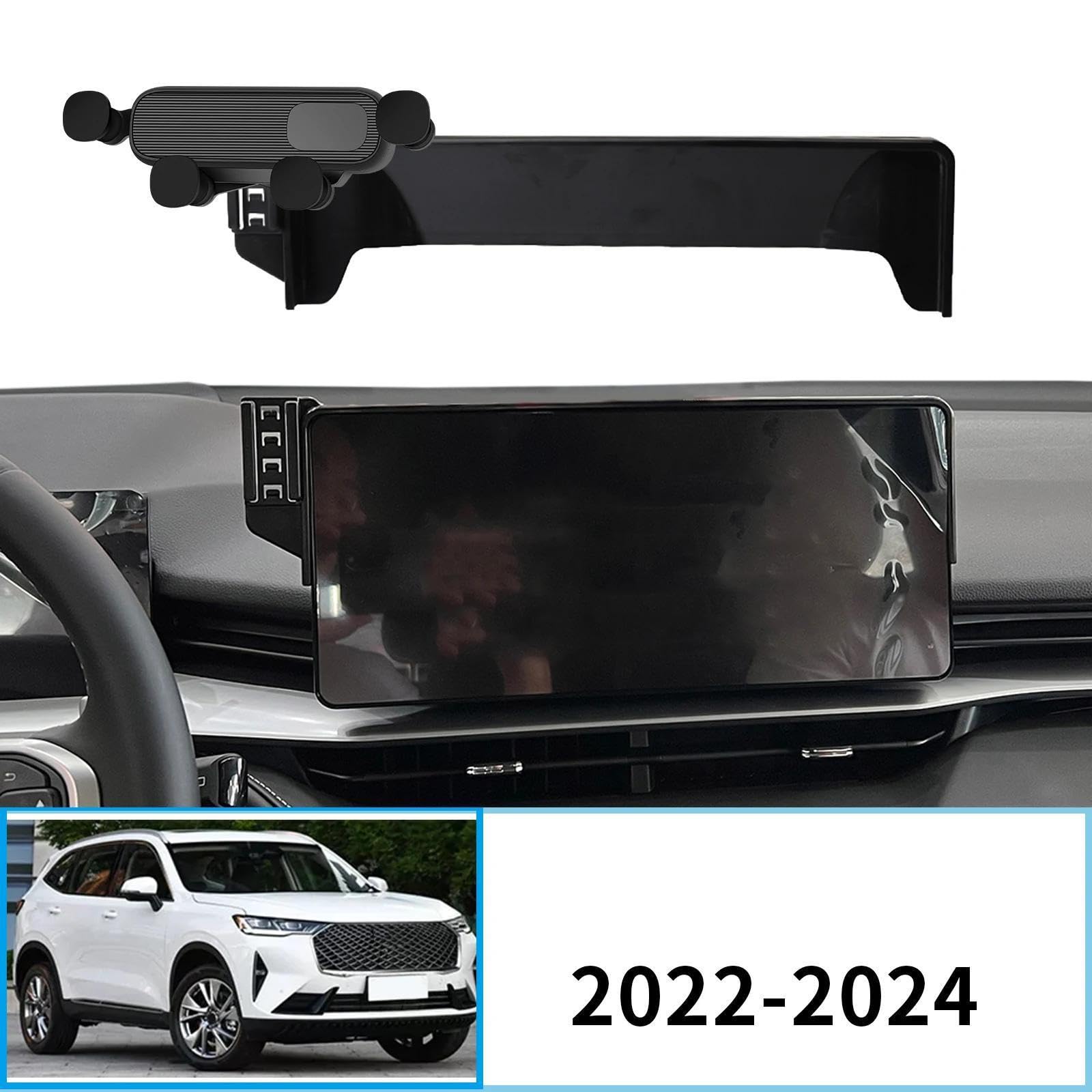 Uchwyt Samochodowy na Telefon dla Haval H6 3th 2022-2024, uchwyt samochodowy na telefon komórkowy, stojak na nawigację GPS (podstawa i uchwyt 10)
