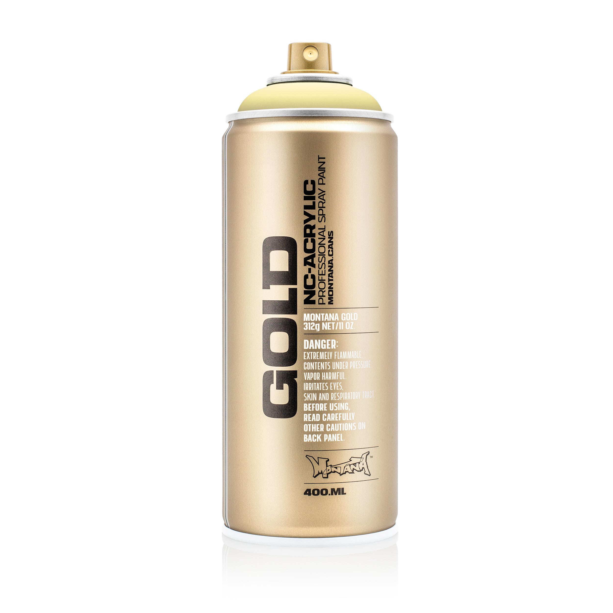 Montana Cans 283895 Spray Gold, GLD400 – 400ml can – Vanilla