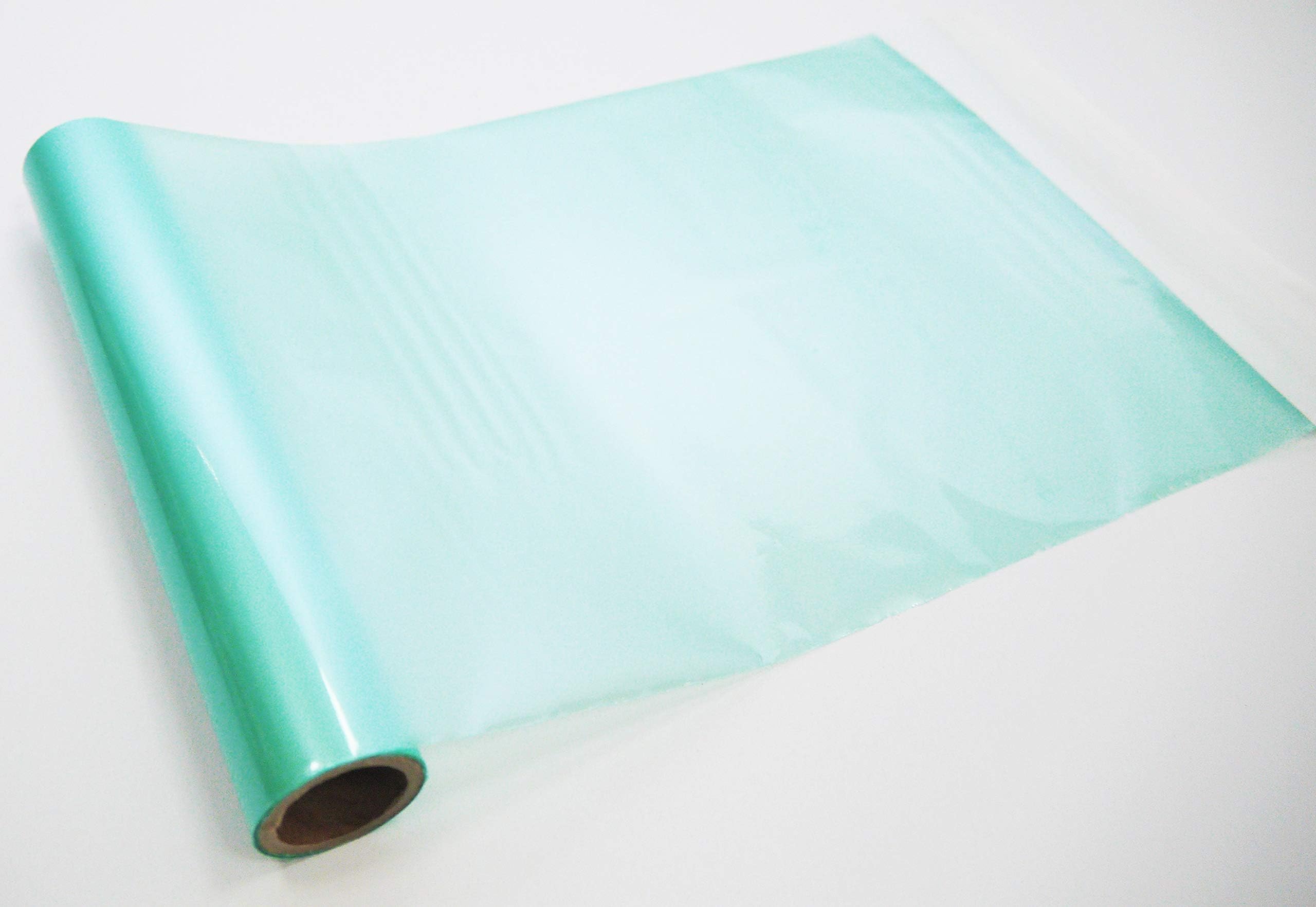KINGTOOLHot Foil Paper, Hot Foil Roll Used with Hot Foil Pen (7.87"x197" (20cm x 5Meter), Shimmer Mint Green)