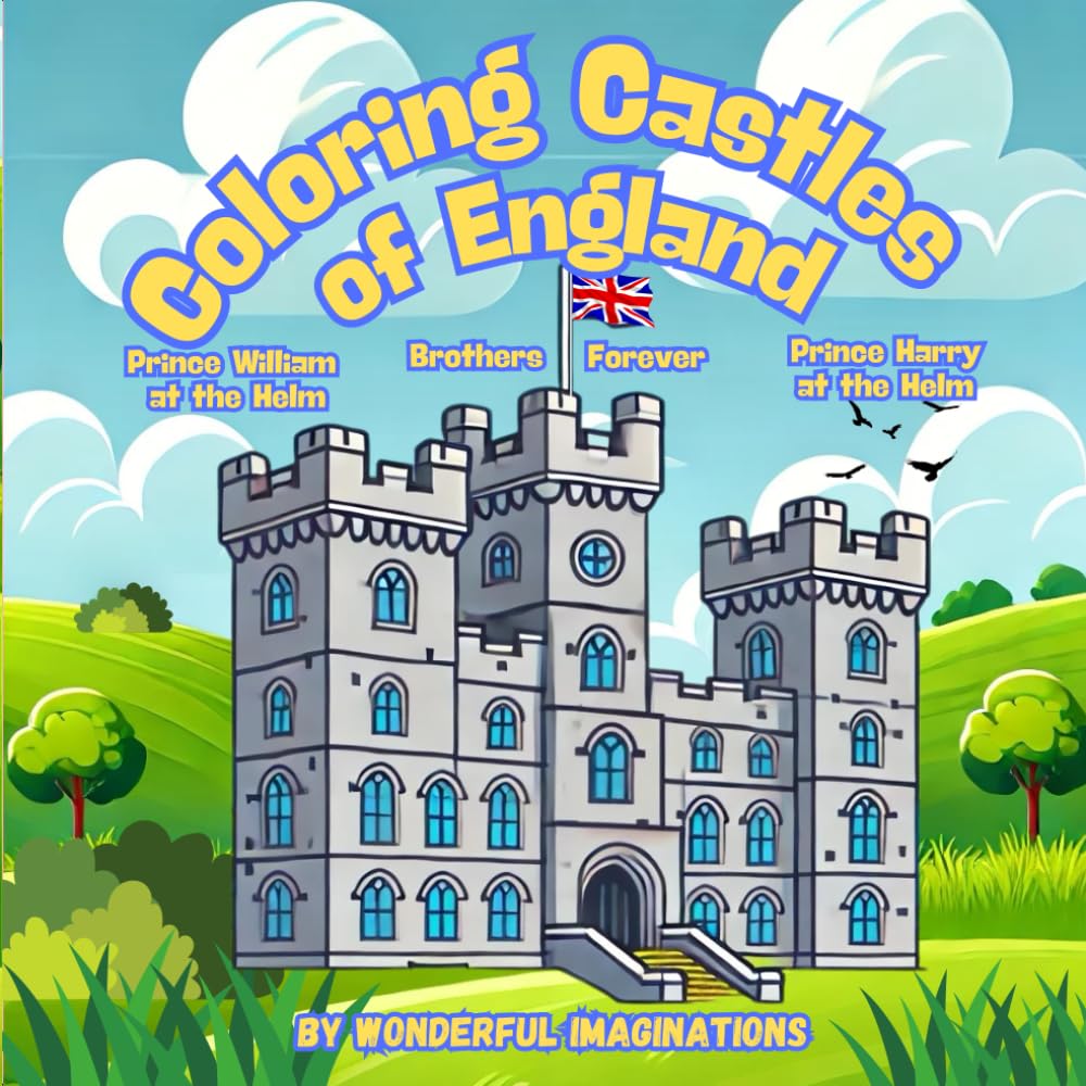 Coloring Castles of England: Color through some of the most fascinating fortresses in England that is home to hundreds of beautiful and historic ... and battles long ago. In this coloring book,