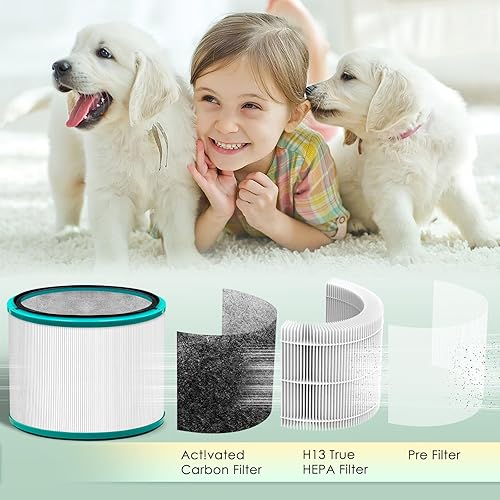 Miniatura 3 de HP01 Filtro compatible con Dyson purificador de aire de repuesto para HP01 HP02 HP03 DP01 DP02 DP03 Pure Hot Cool Link Purificador de aire de