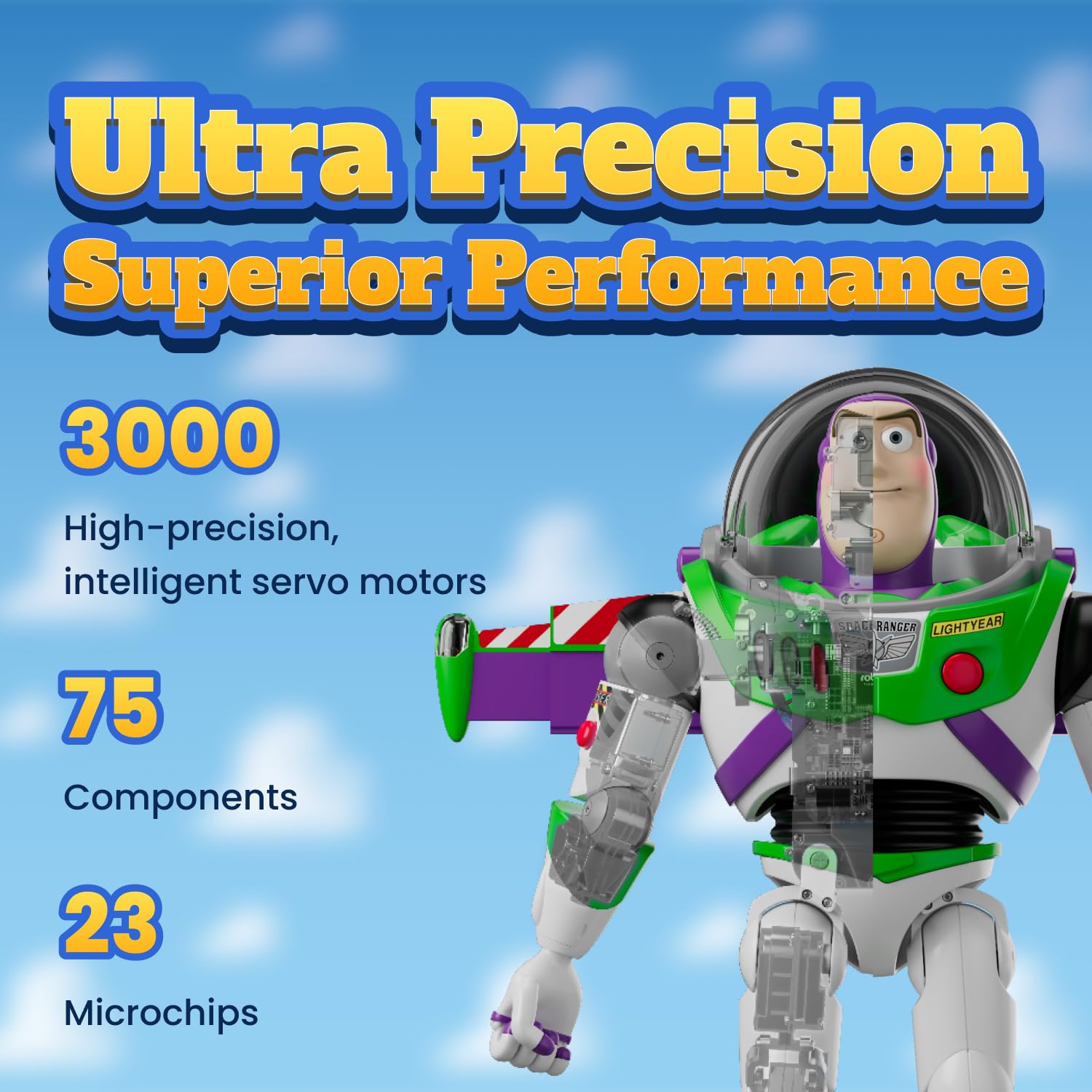 Amazon.co.jp: Robosen トイストーリー バズ・ライトイヤーロボット