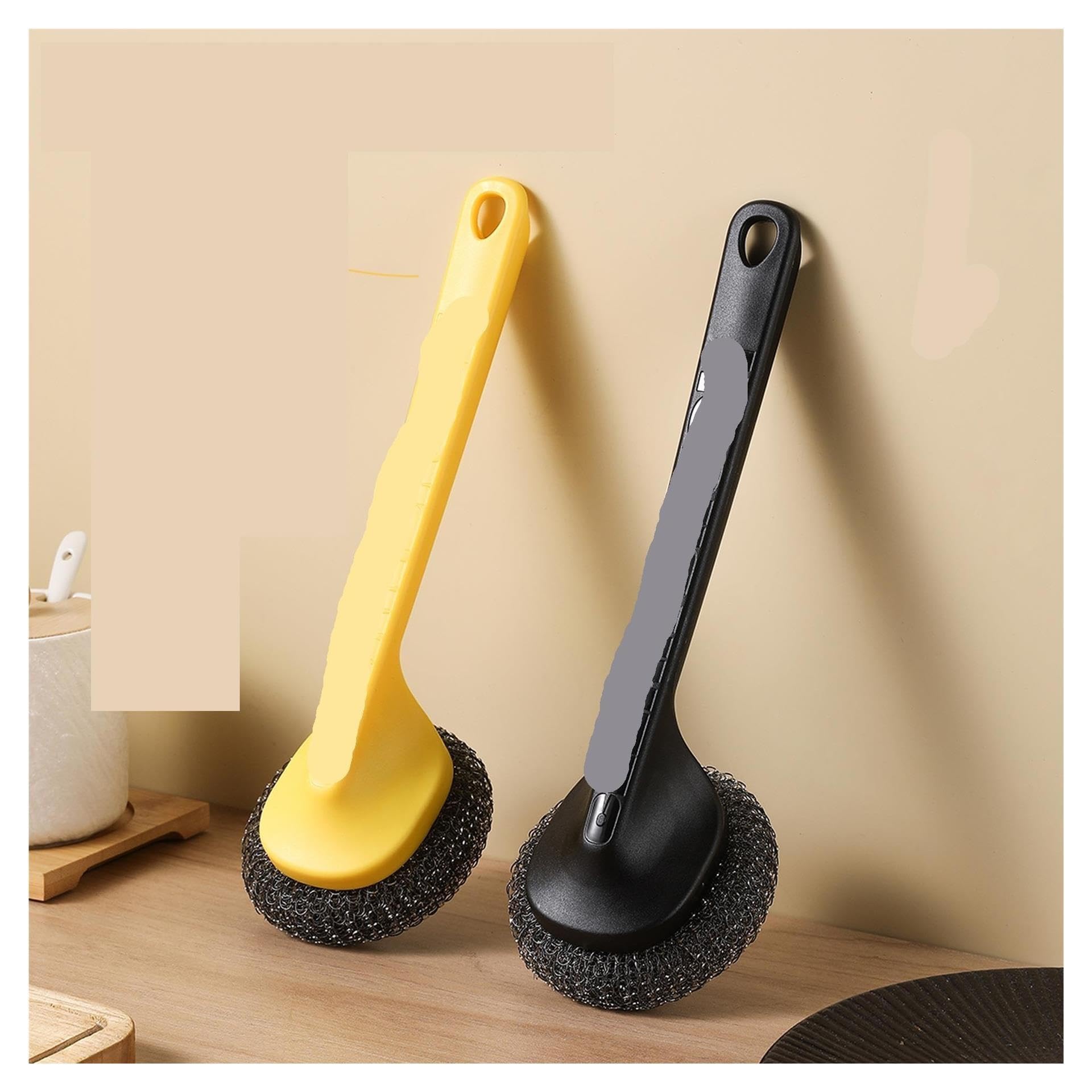 3pcs Special Pot Washing Brush for Kitchen pour Cuisine
