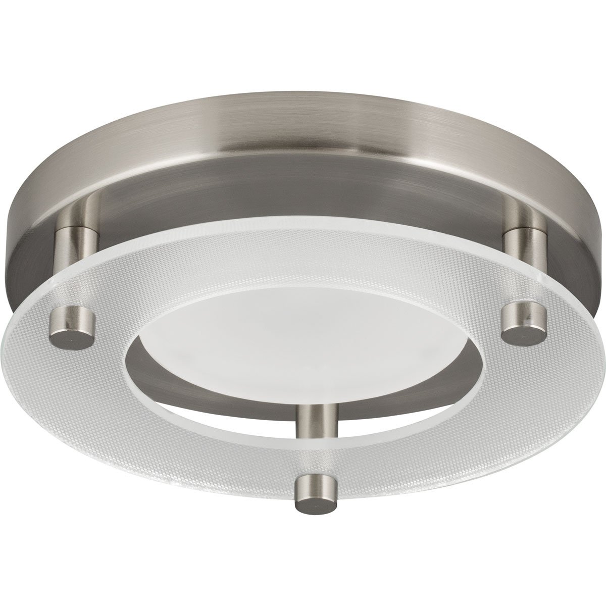 Progress Lighting P8247-09-30K LED Flush Mount Close-to-Ceiling, Nickel