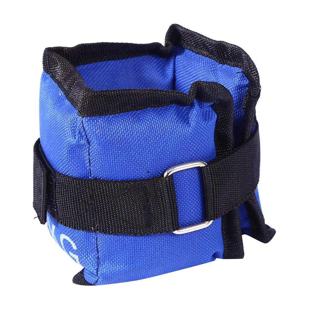 2 szt. obciążników na nadgarstki i kostki, 1 kg, regulowana, obciążniki do kostki/nadgarstka, do fitnessu, ćwiczeń, spacerów, joggingu, siłowni, aerobiku, gimnastyki, niebieskiego