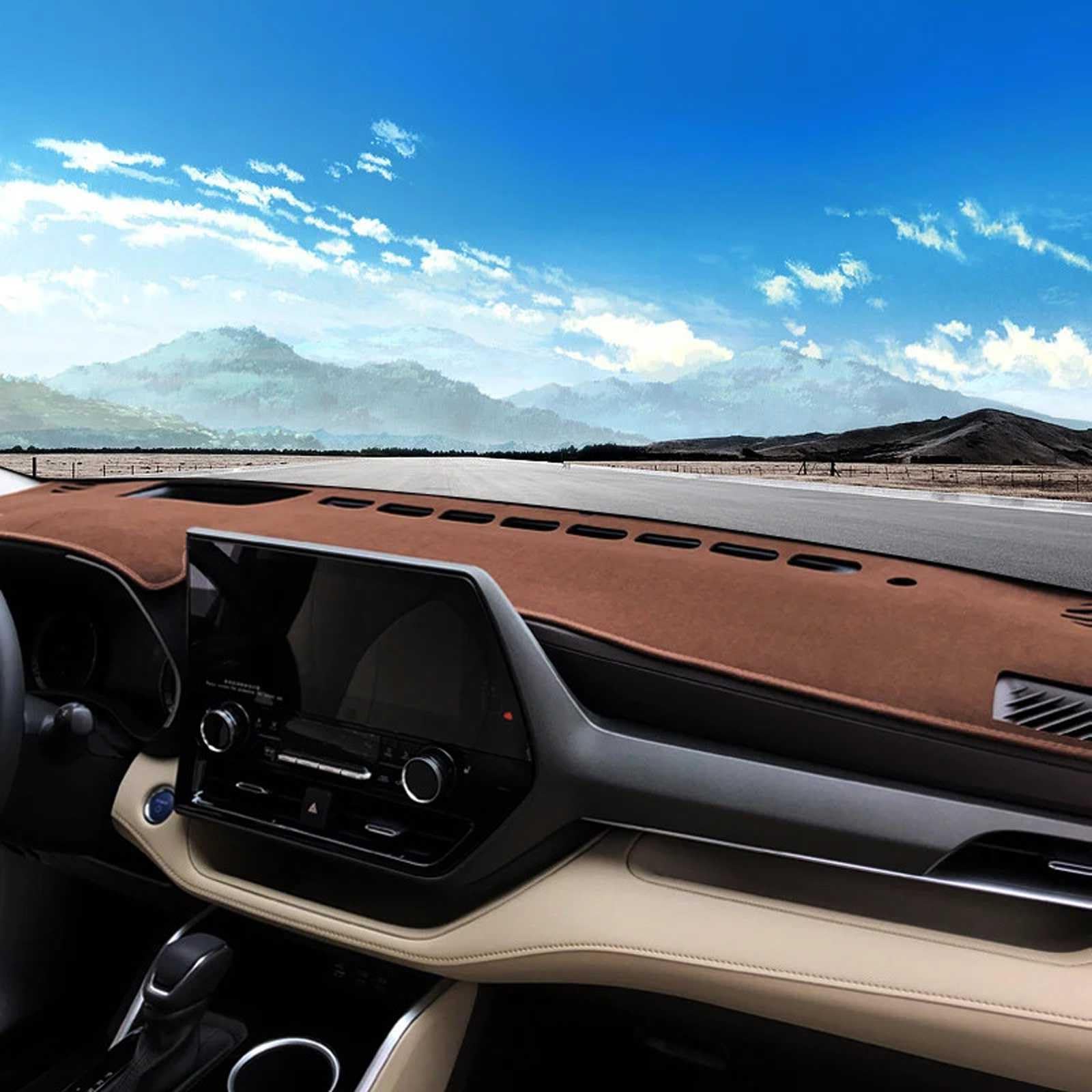 for Toyota Highlander XU70 Kluger 2020 2021 2022 2023 Hybrid Car Dashboard Cover Sun Shade Avoid Light Mat