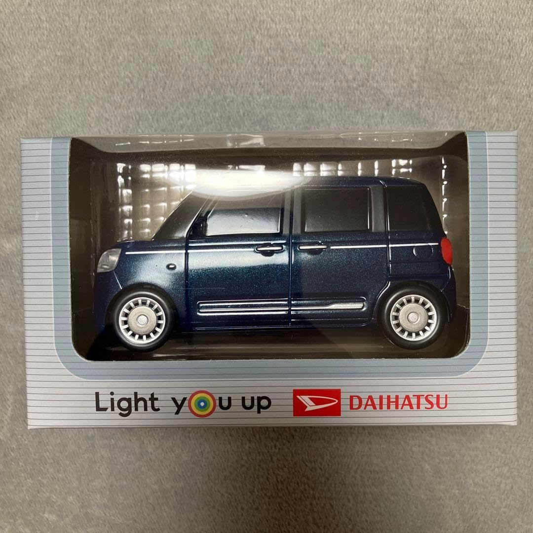 ダイハツ 新型ムーヴキャンバス プルバックカー ブルー 非売品 【公式