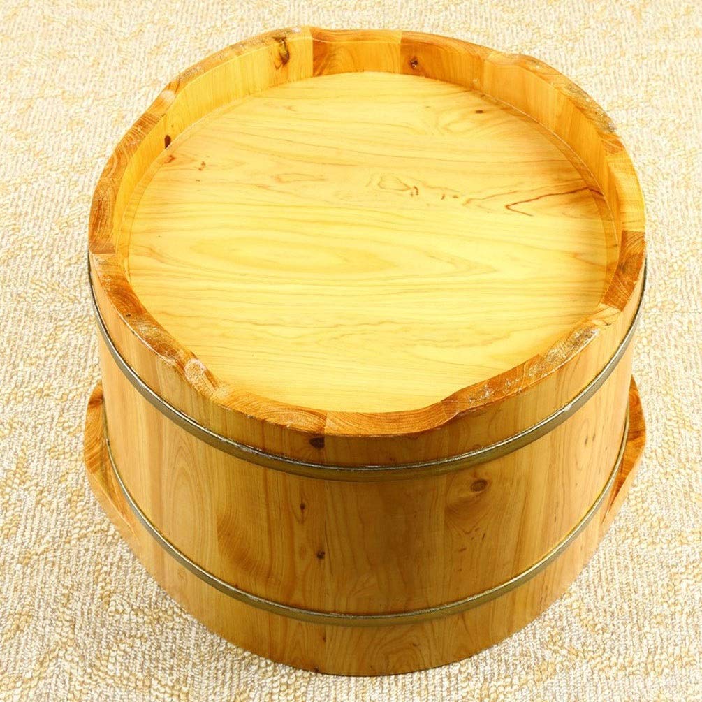Drewniane wiadro do kąpieli stóp Wanna z hydromasażem do stóp, wiadro do moczenia stóp, umywalka do stóp dla dorosłych, wanna do stóp do moczenia stóp, drewniane wiadro do pedicure Super łat