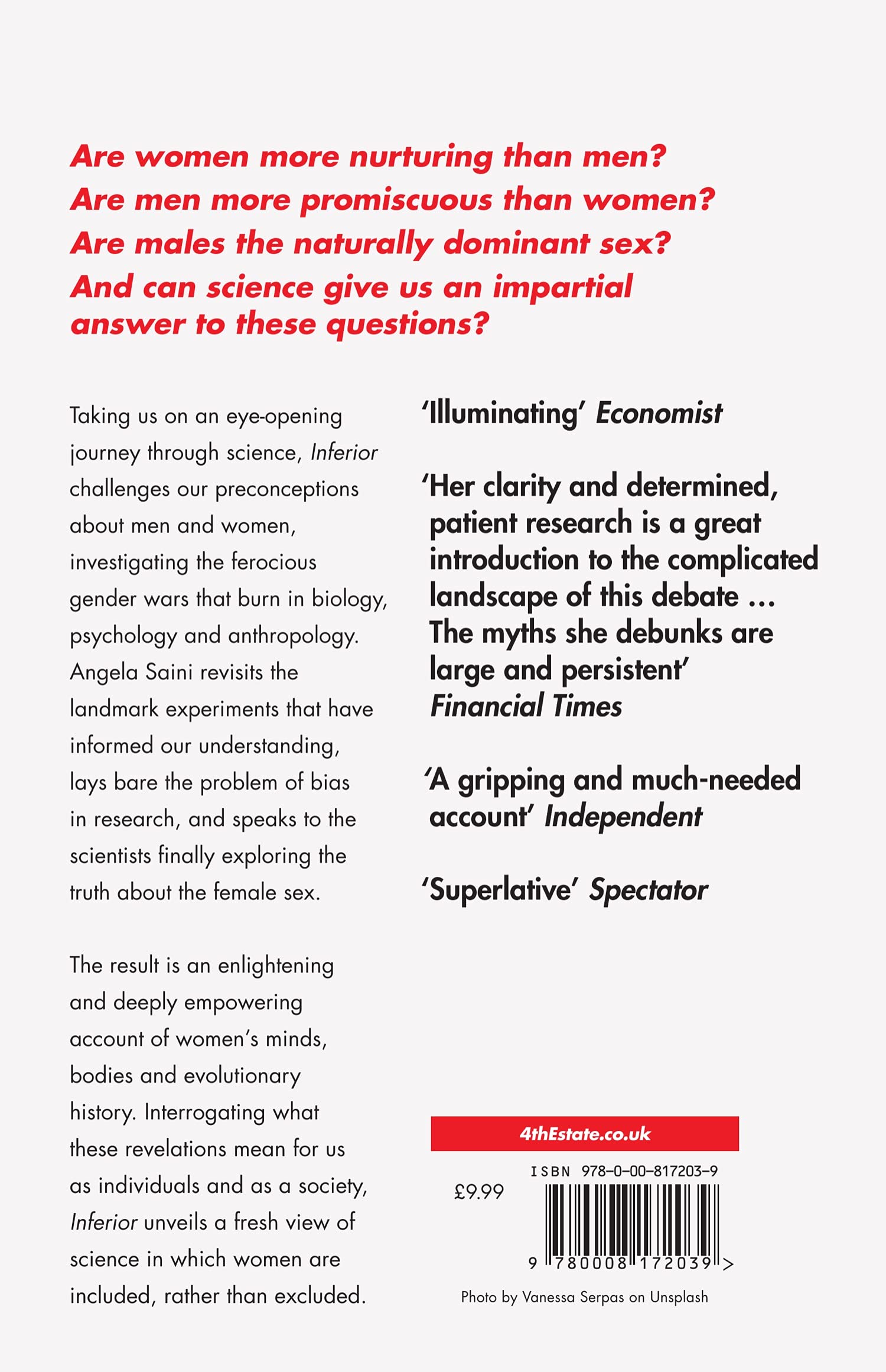Inferior: The true power of women and the science that shows it