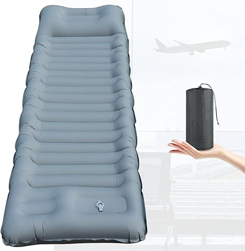 Miniatura 8 de Skywin Forro de saco de dormir para aeropuerto  Forro polar para saco de dormir de 6.89 x 2.30 pies, sábana de viaje, saco de dormir para