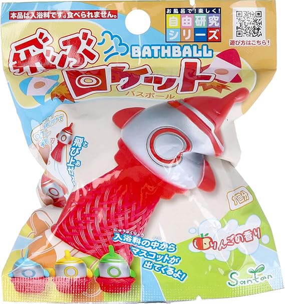 Amazon 飛ぶロケットバスボール りんごの香り 75g 1回分 サンタン 粉末入浴剤 バスソルト 通販 Amazon 飛ぶロケットバスボール りんごの香り 75g 1回分 サンタン 粉末入浴剤 バスソルト 通販