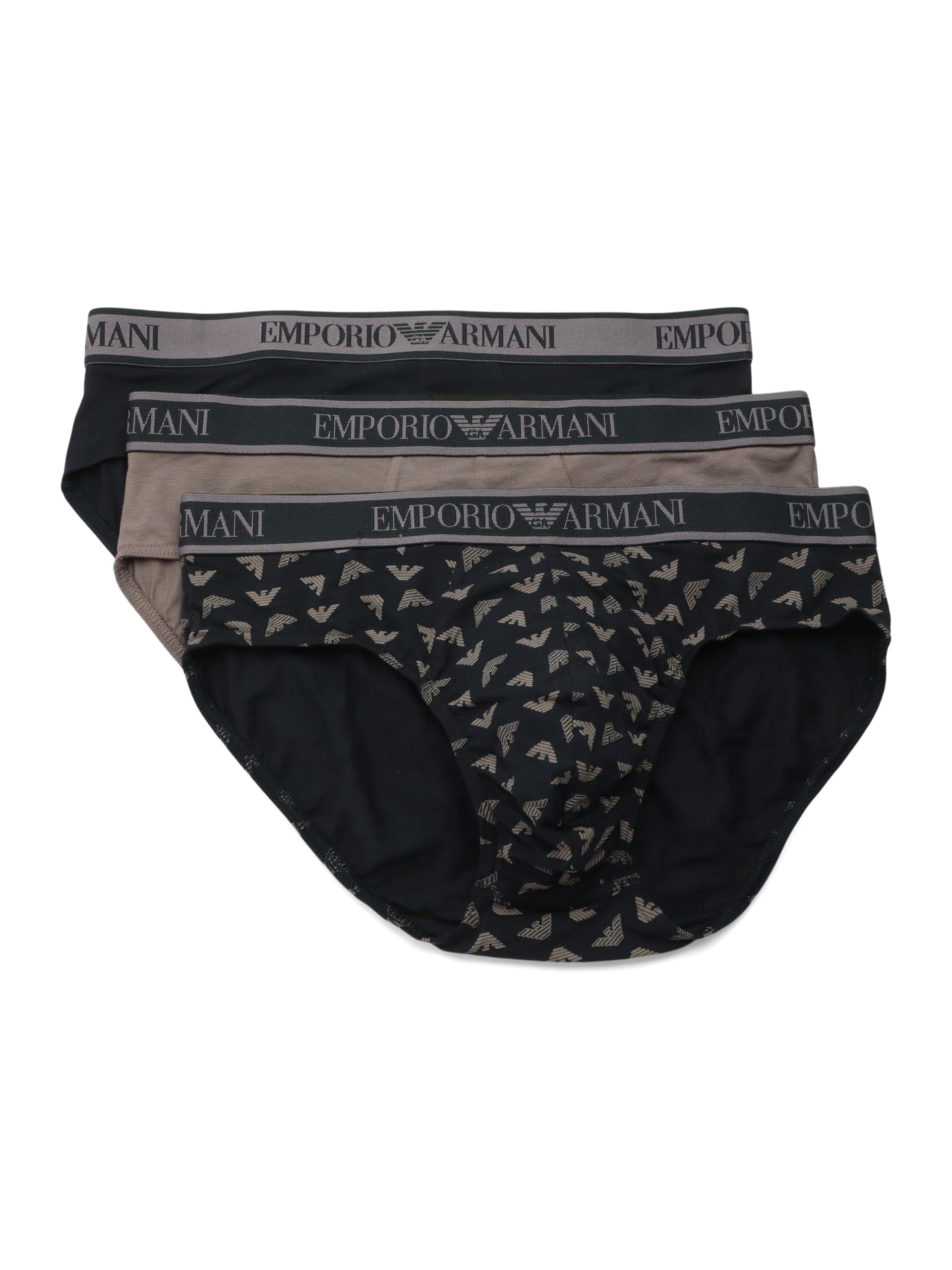 Emporio Armani Man Core Logoband 3-Pack Brief Blue XL
