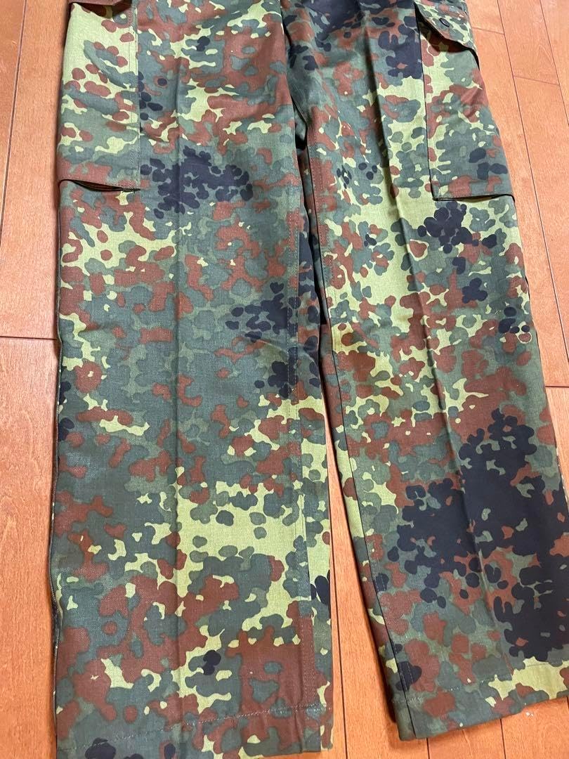 実物 ドイツ ミリタリー ジャケットパンツ 上下セット サバゲー