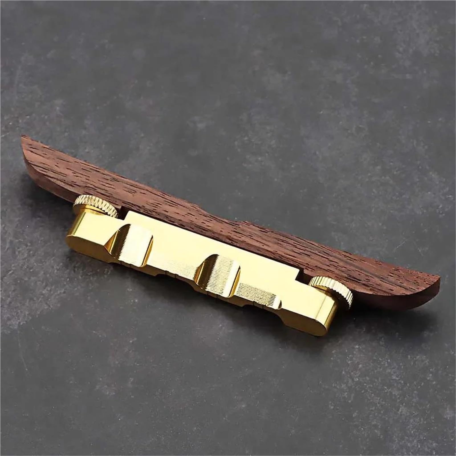 1 Puente Flotante De Metal Y Palisandro Para Guitarra, Perfecto Para Guitarras De Jazz. reemplazo de guitarra puente