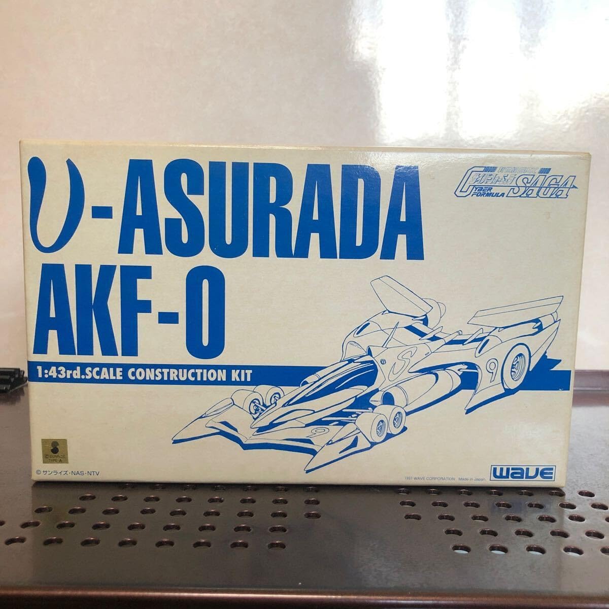 550 未組立 WAVE 1/43 サイバーフォーミュラ νアスラーダ AKF-0 AKF-O