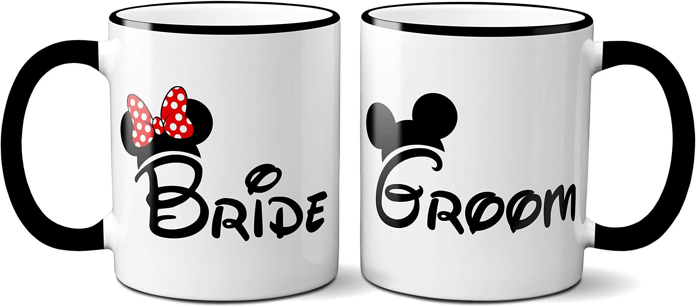 Bride and Groom Mugs - Perfect Wedding Present (Bride & Groom)