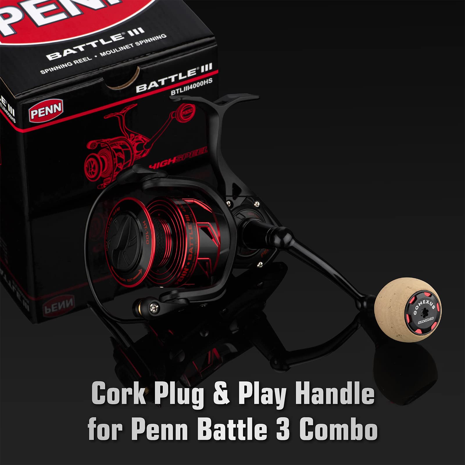 Fierce Iii Penn Battle Combo 4000 1000 Spinning Reel For Penn