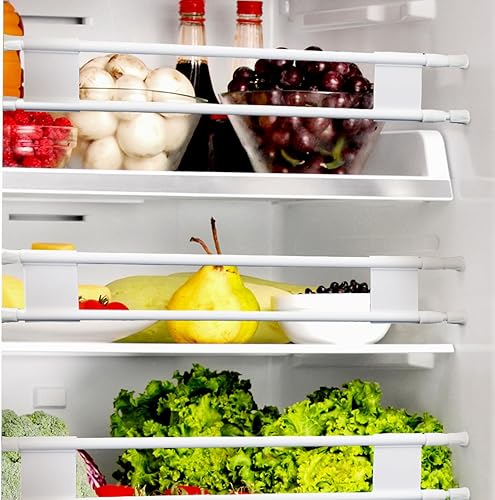 Miniatura 4 de 4 barras de refrigerador RV de 15.8 a 27.6 pulgadas, barras de tensión para nevera de RV con tensión de resorte ajustable, accesorios para