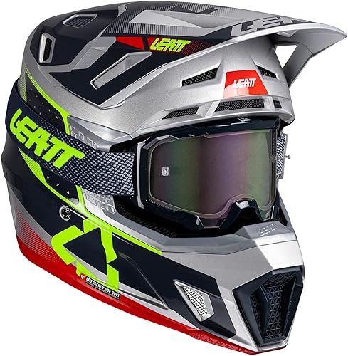 Miniatura 3 de Leatt Kit Casco Moto 7.5 V24 Stealth #XXL 24.8-25.2 in