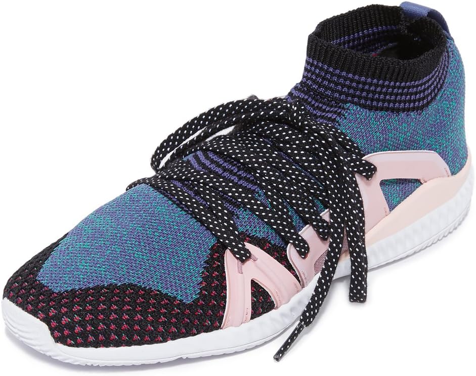 adidas by Stella McCartney Crazytrain Shoes Black/White/White/Black/Plum
